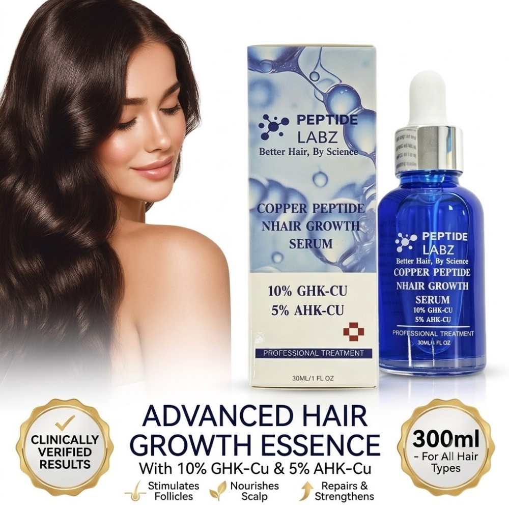 Hyaluronic Acid Facial Serum - Эссенция для роста волос с пептидом