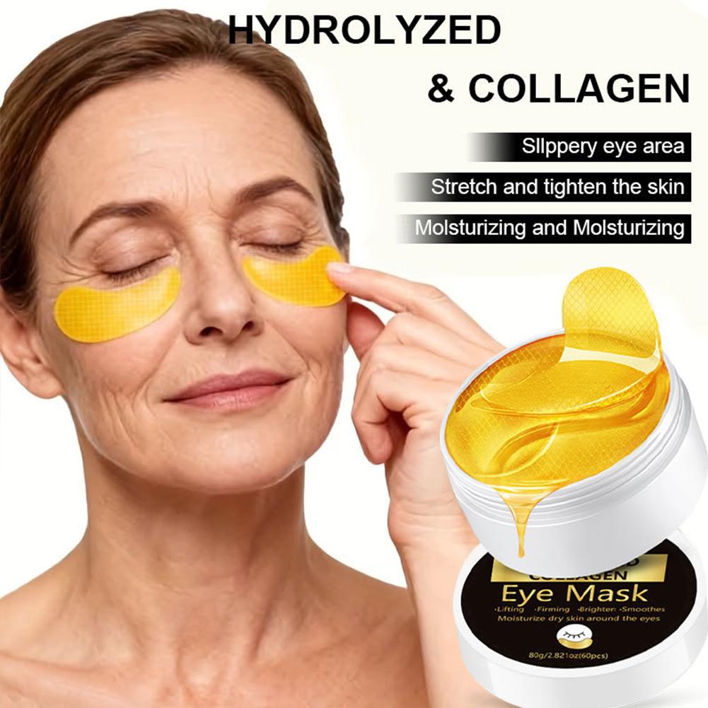 Collagen Under Eye Patches - Гелевые патчи для глаз с ретинолом,