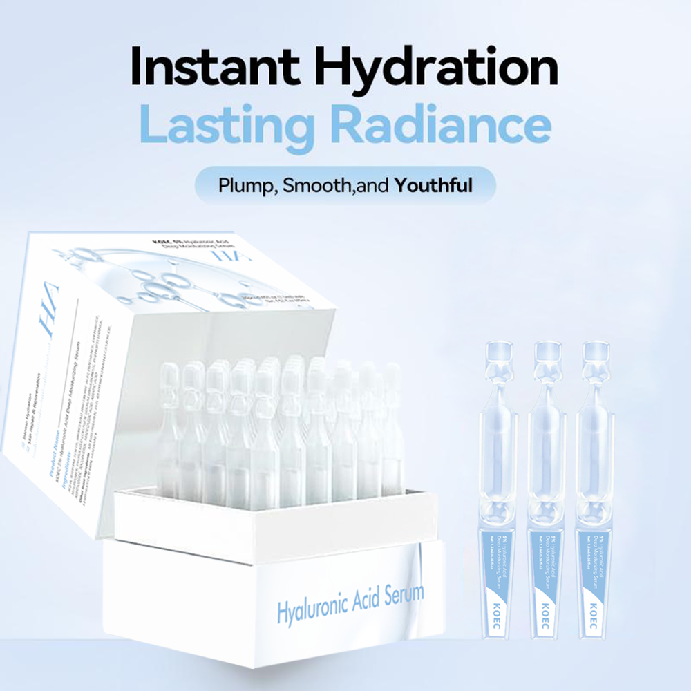 Hyaluronic Acid Facial Serum - 30 шт. KOEC 5% гиалуроновая кислота,