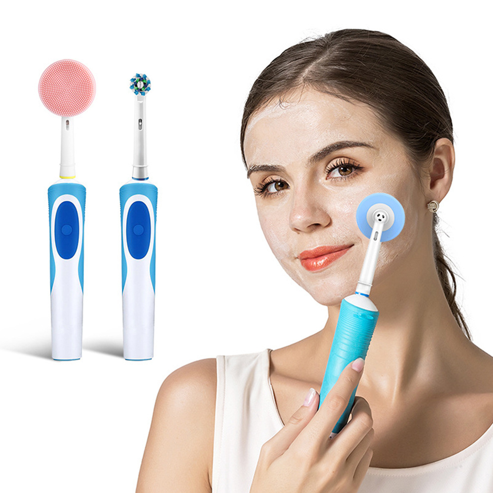 Silicone Face Scrubber Electric - Сменная головка щетки для очищения лица,