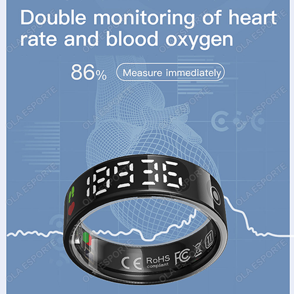 SR08 Смарт-кольцо с зарядным у – обзор и цена Health Monitors