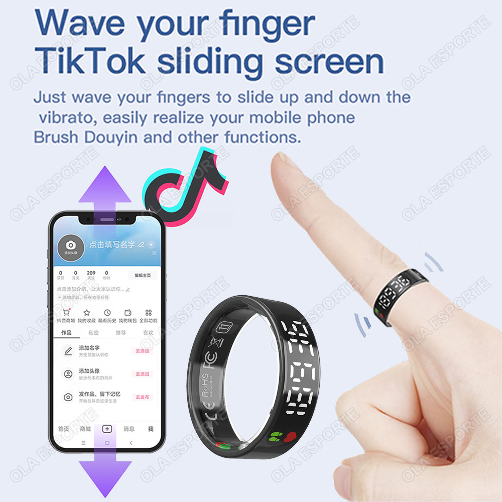 SR08 Смарт-кольцо с зарядным у – обзор и цена Health Monitors