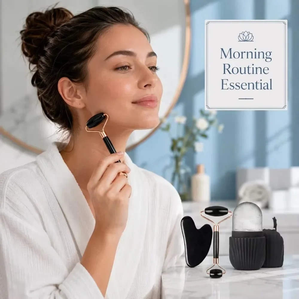 Набор для массажа лица (4/1 шт – обзор и цена Face Ice Roller Puffiness