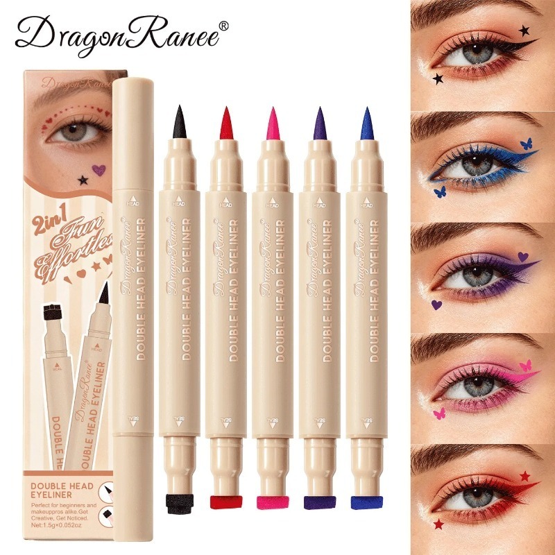 Двусторонний карандаш-подводка – обзор и цена Waterproof Liquid Eyeliner Pen