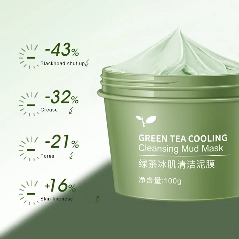 Глиняная маска с зеленым чаем, – обзор и цена Green Tea Cleansing Clay Mask