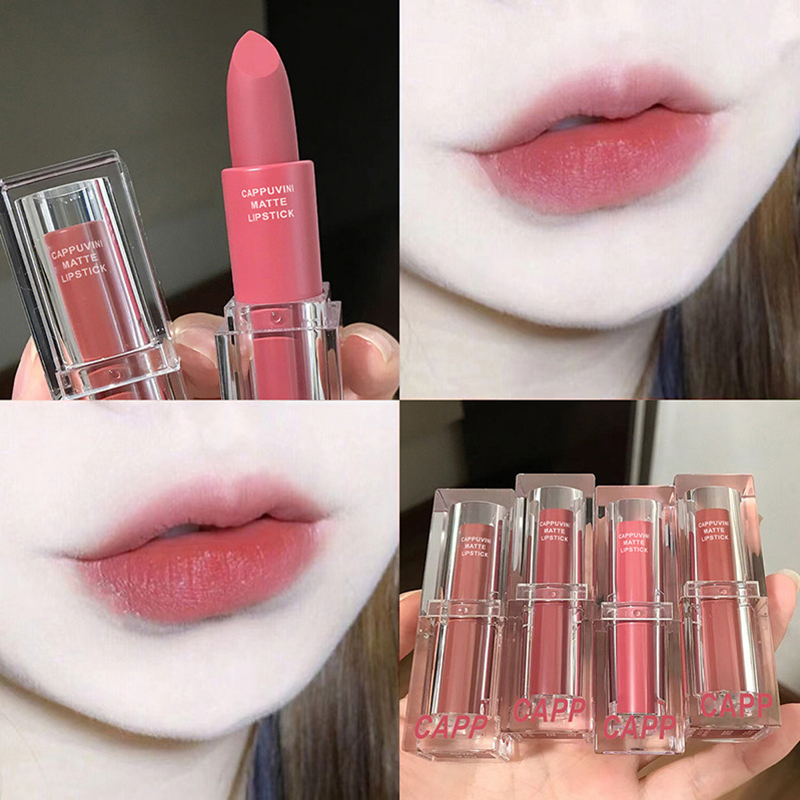Прозрачная акриловая помада, 6 – обзор и цена Matte Velvet Lip Tint Long Lasting