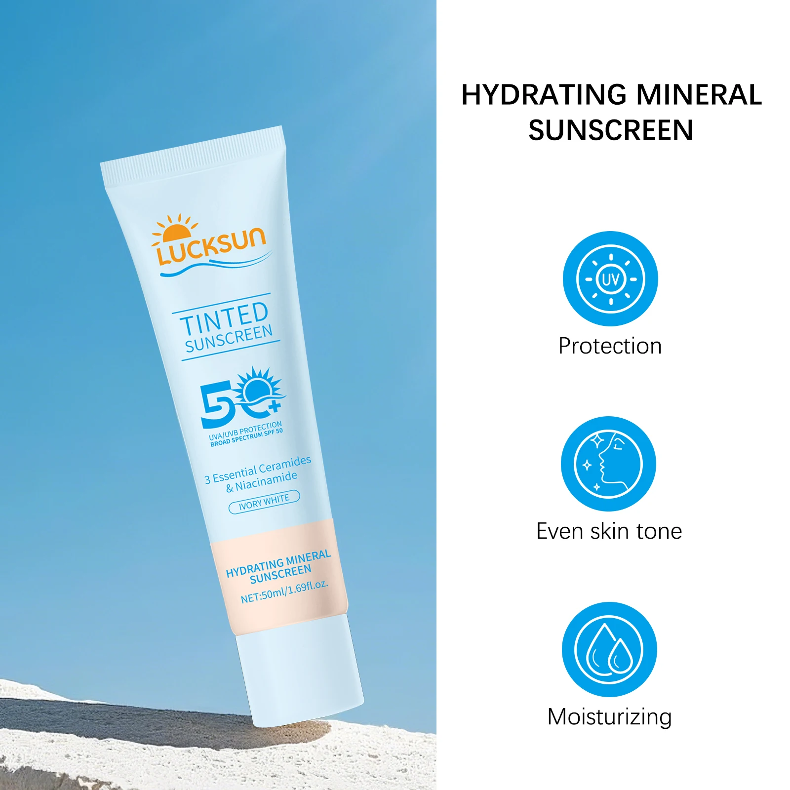 Солнцезащитный крем SPF50+. Об – обзор и цена Spf 50 Waterproof Sunscreen