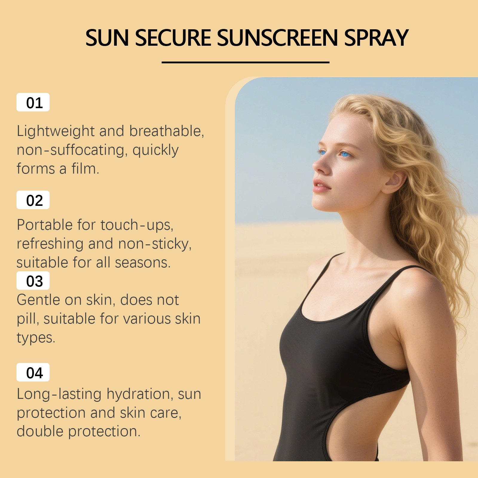 Увлажняющий невидимый солнцеза – обзор и цена Spf 50 Waterproof Sunscreen