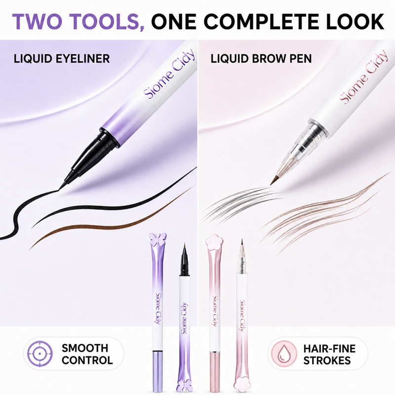 Siome Cidy Набор из 4 жидких к – обзор и цена Waterproof Liquid Eyeliner Pen