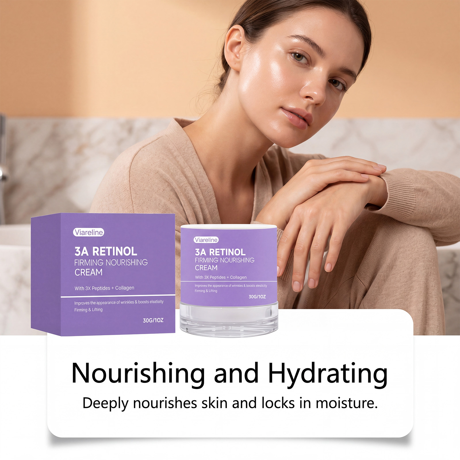 Крем для лица 3A с ретинолом п – обзор и цена Retinol Anti Wrinkle Cream