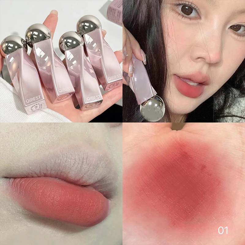 QIBEST Velvet Nude Lip Mud: На – обзор и цена Matte Velvet Lip Tint Long Lasting