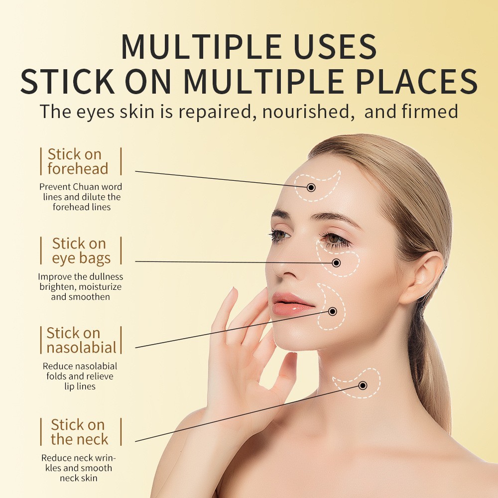 60 шт., Золотой коллаген, авок – обзор и цена Collagen Under Eye Patches