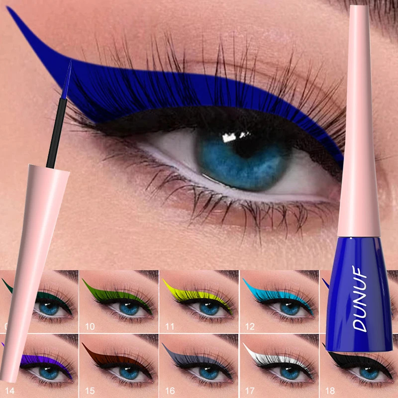 Матовая темно-зеленая жидкая п – обзор и цена Waterproof Liquid Eyeliner Pen