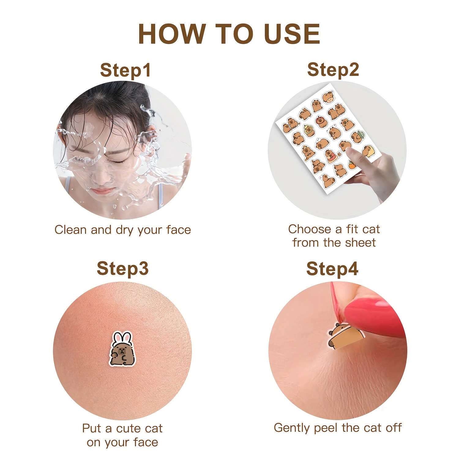 Пластыри от прыщей в форме кап – обзор и цена Skincare