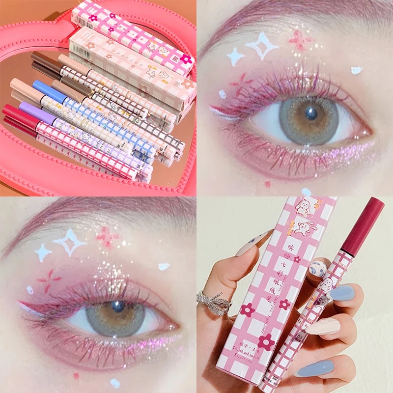 Цветная жидкая подводка-каранд – обзор и цена Waterproof Liquid Eyeliner Pen