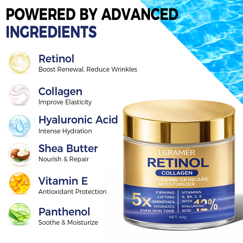 Крем для лица с ретинолом, увл – обзор и цена Retinol Anti Wrinkle Cream
