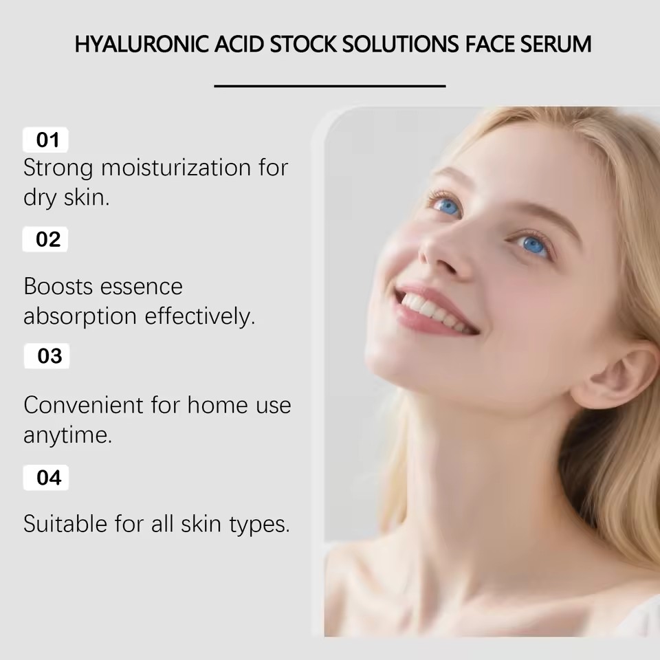 Сыворотка для лица PDRN Stock  – обзор и цена Hyaluronic Acid Facial Serum