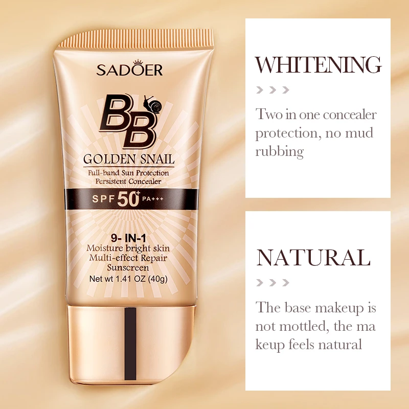 SPF50 Солнцезащитный крем BB-к – обзор и цена Spf 50 Waterproof Sunscreen