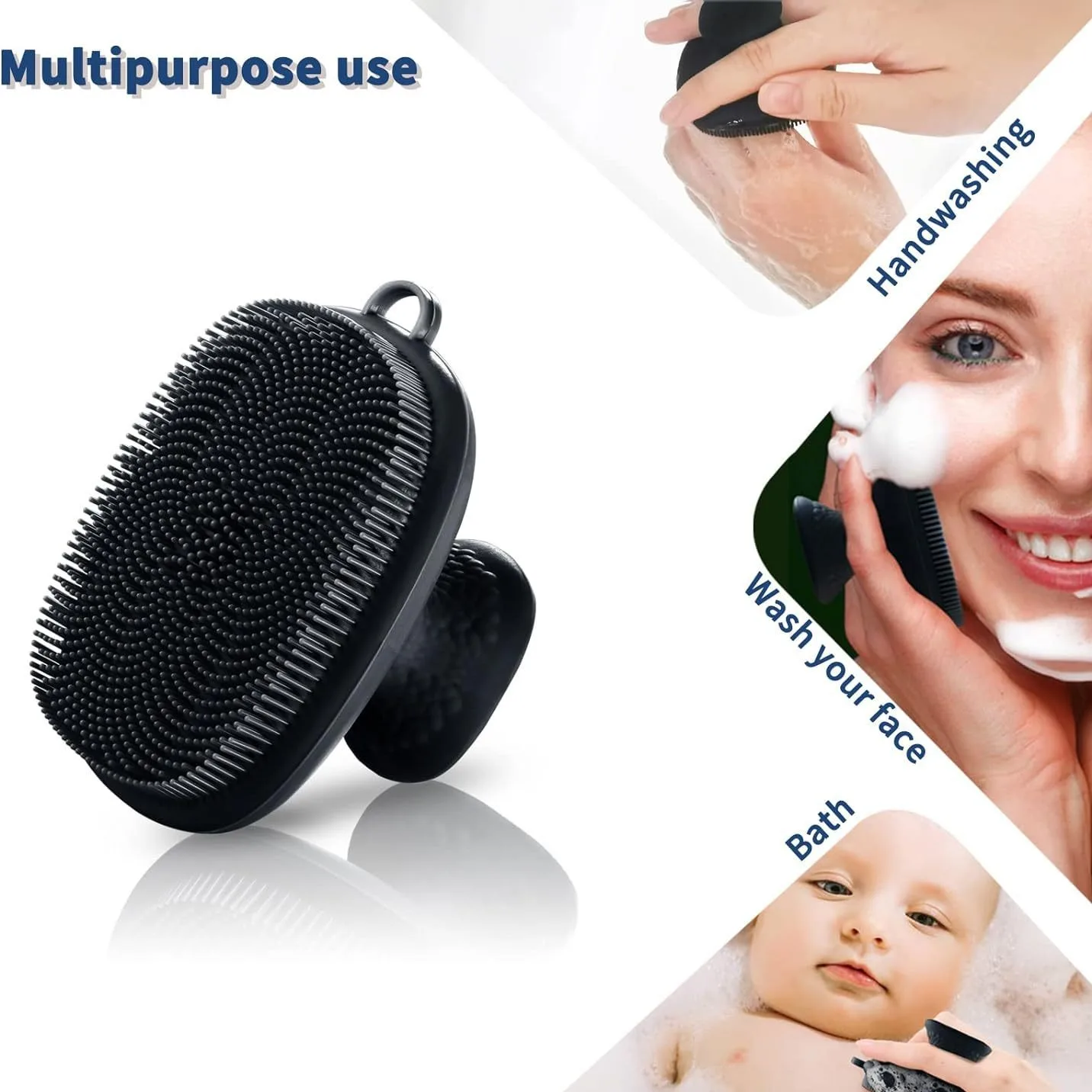 Силиконовый скруббер для лица  – обзор и цена Silicone Face Scrubber Electric