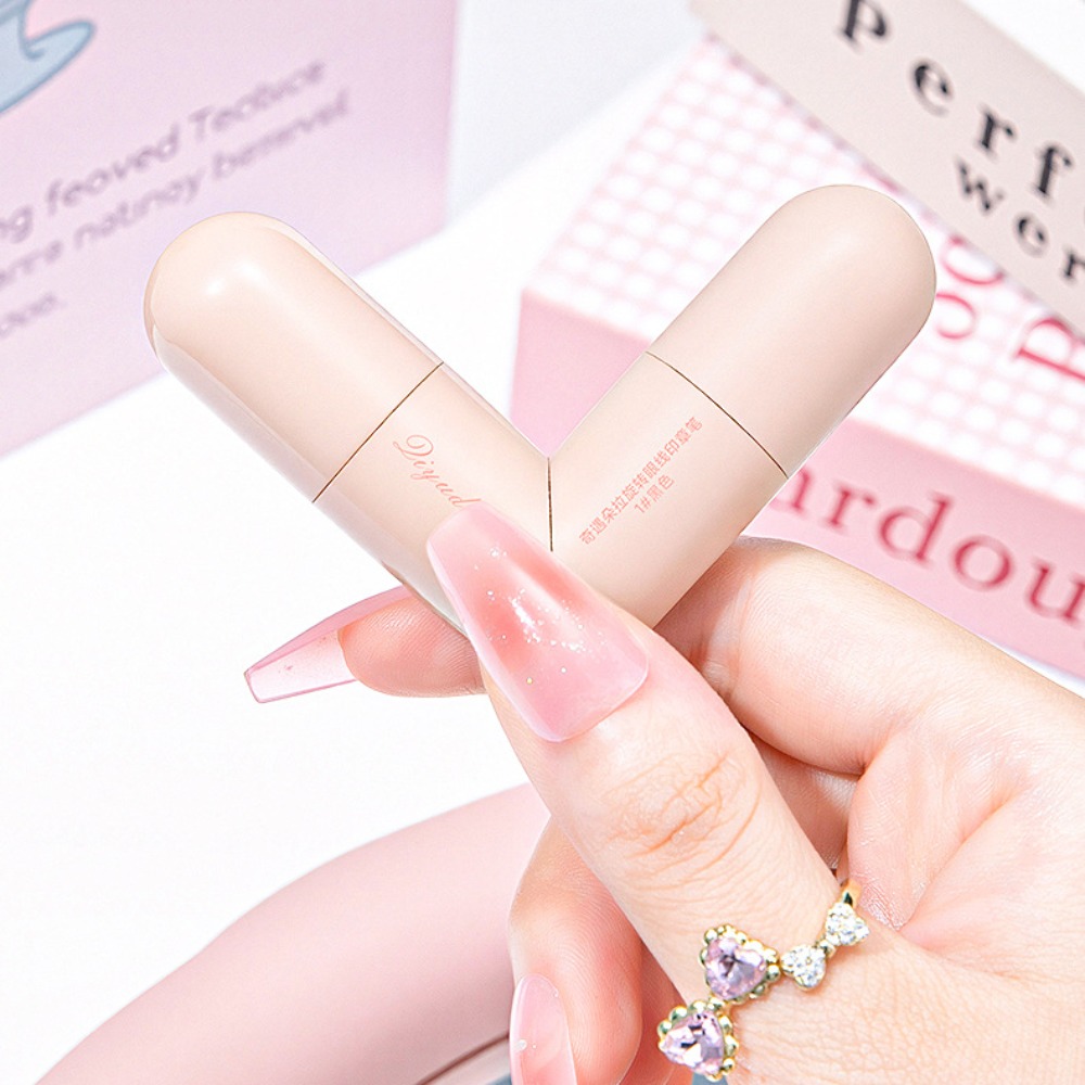 2 шт. Матовый вращающийся штам – обзор и цена Waterproof Liquid Eyeliner Pen