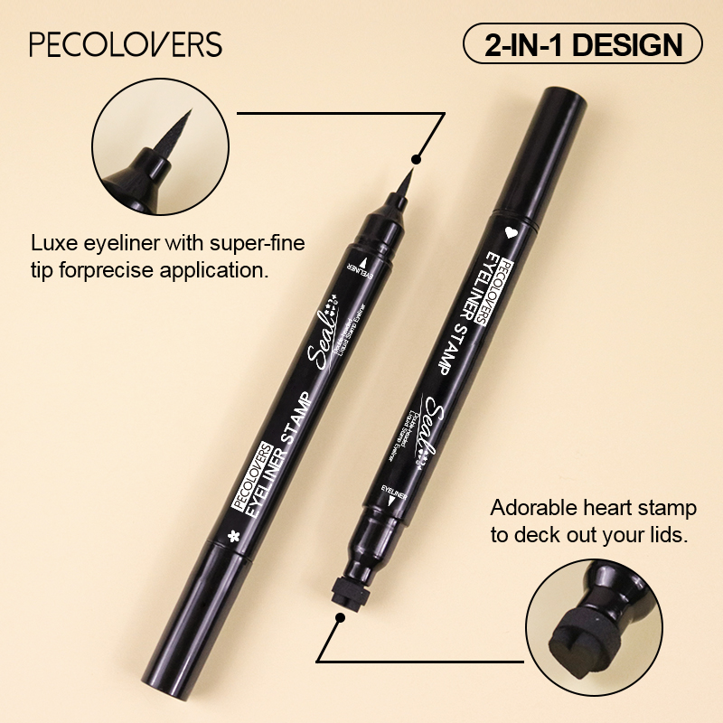 Жидкая подводка для глаз с дво – обзор и цена Waterproof Liquid Eyeliner Pen
