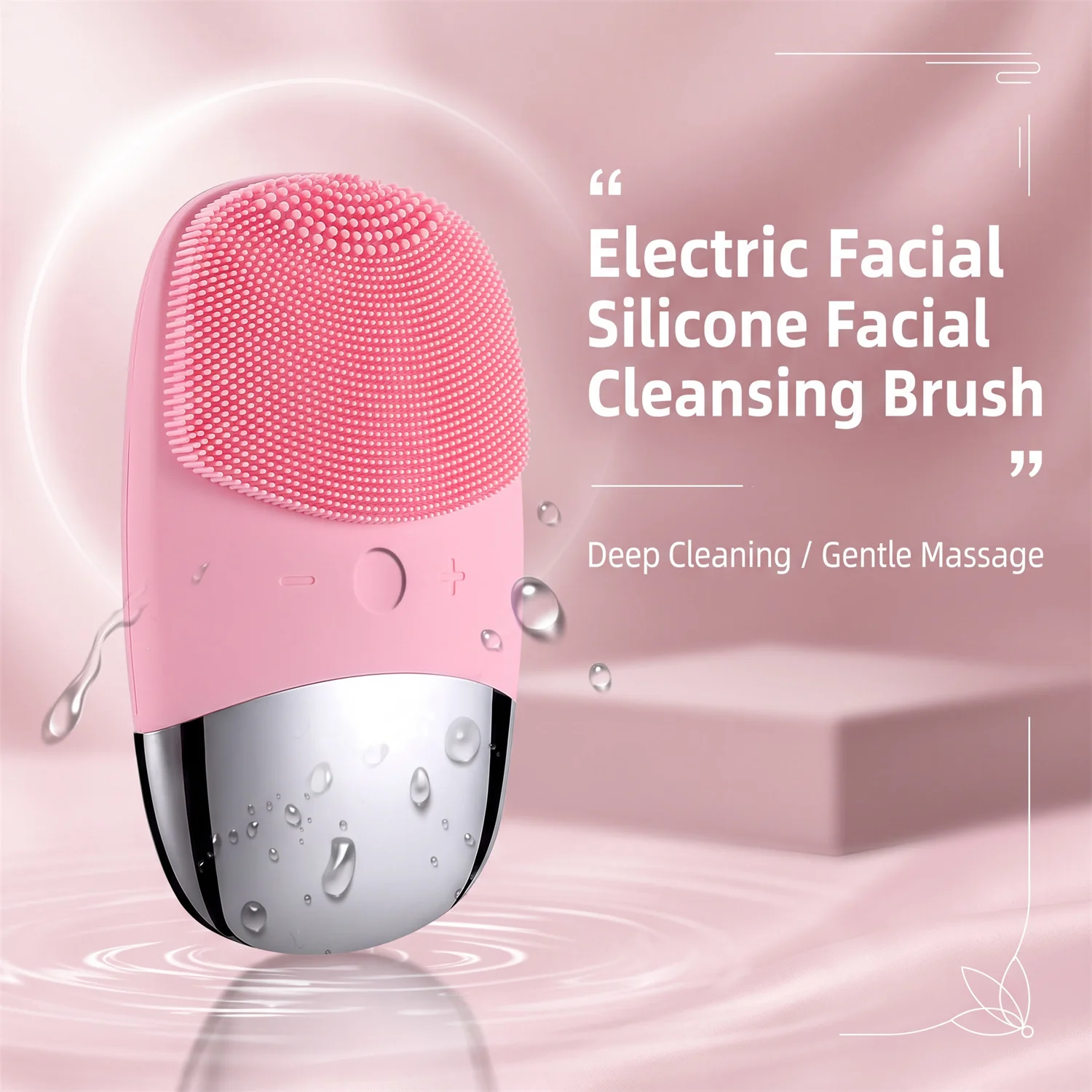 Электрическая силиконовая щетк – обзор и цена Silicone Face Scrubber Electric