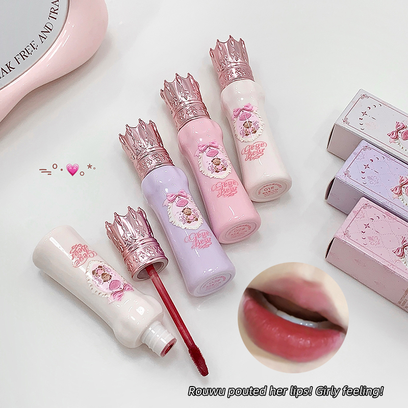 Матовая помада-мусс Gege Bear  – обзор и цена Matte Velvet Lip Tint Long Lasting