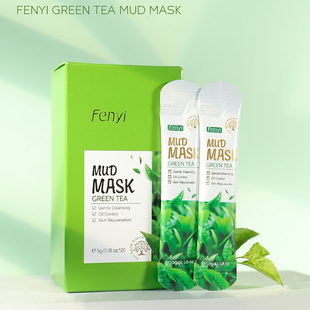Набор глиняных масок Fenyi Gre – обзор и цена Green Tea Cleansing Clay Mask