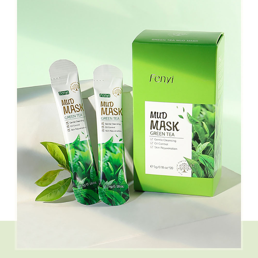Набор глиняных масок Fenyi Gre – обзор и цена Green Tea Cleansing Clay Mask
